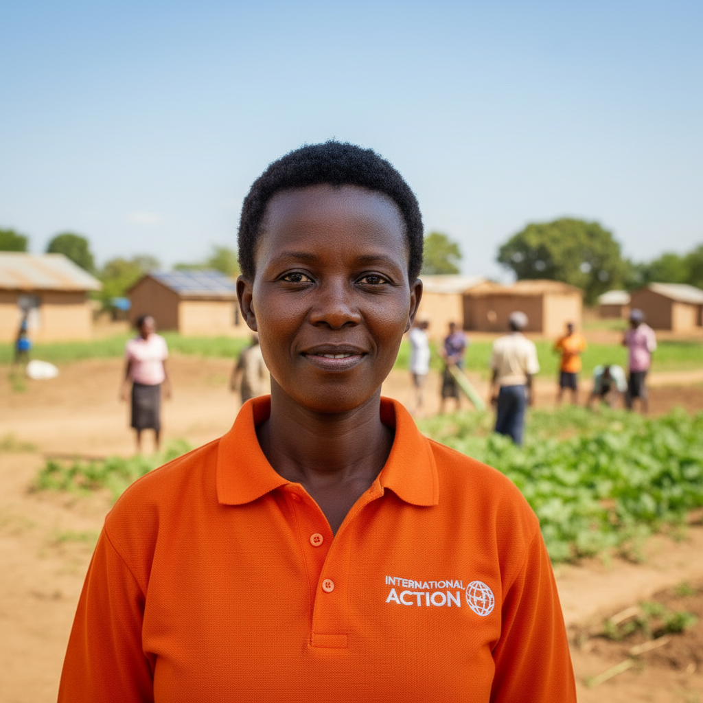 Amara, Begünstigte aus dem Wasserprojekt in Kenia